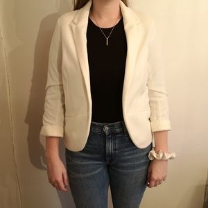 White blazer